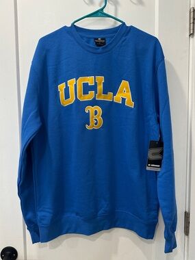 UCLA Bruins Colosseum Sweater Arch & Logo Crew Neck Sweatshirt Men’s Size Large